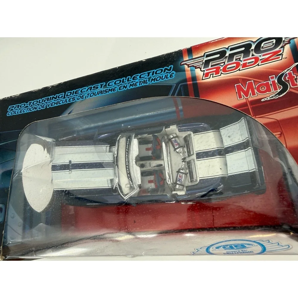 Maisto 1968‎ Chevy Camaro SS Pro Rodz 1:24 Diecast Pro Touring Blue